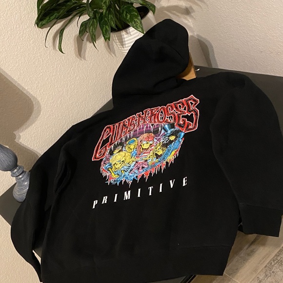 Primitive x Guns N Roses Hoodie - Picture 1 of 8